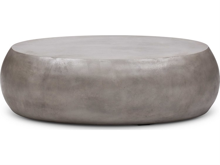 Urbia Pebble Dark Grey 55'' Wide Oval Coffee Table | Oval Coffee Tables ... for