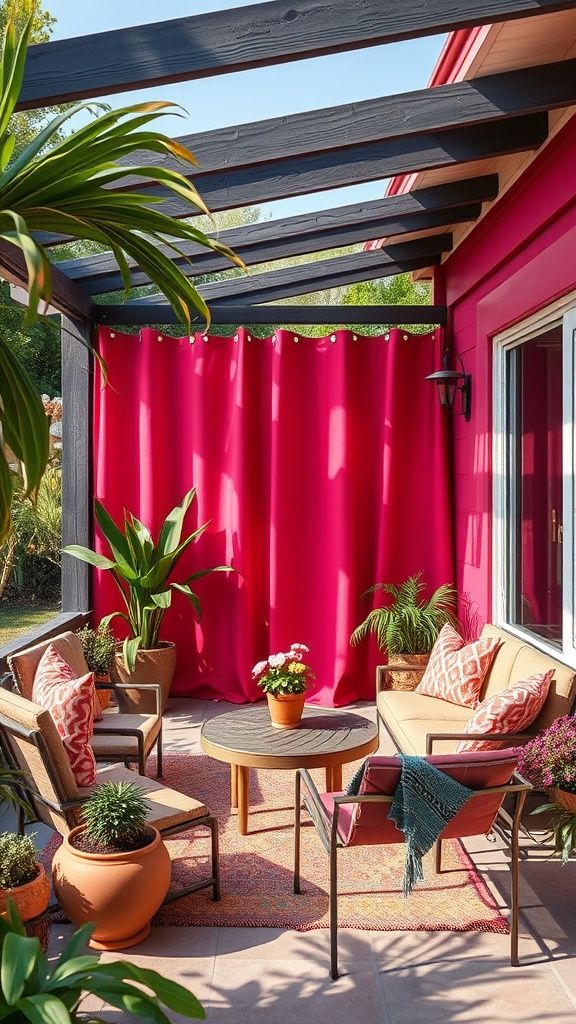 20 Vibrant Ideas To Transform Your Patio Into A Colorful Oasis – Yaamb.com inside