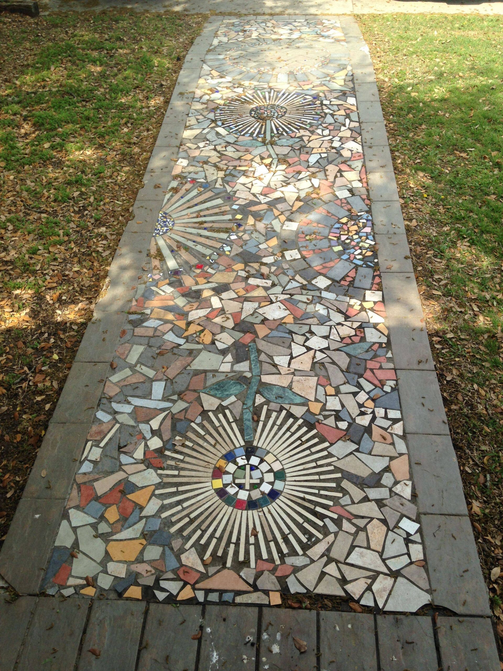 24 Pebble Mosaic Garden Path Design Ideas To Consider | Sharonsable inside Elevate Your Outdoor Space with Timeless Mosaic Designs