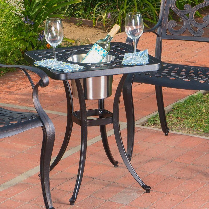 27 Best Small Patio Table Ideas Perfect To Maximize Your Outdoor Space within How the Eugene Outdoor Side Table Transforms Small Balconies