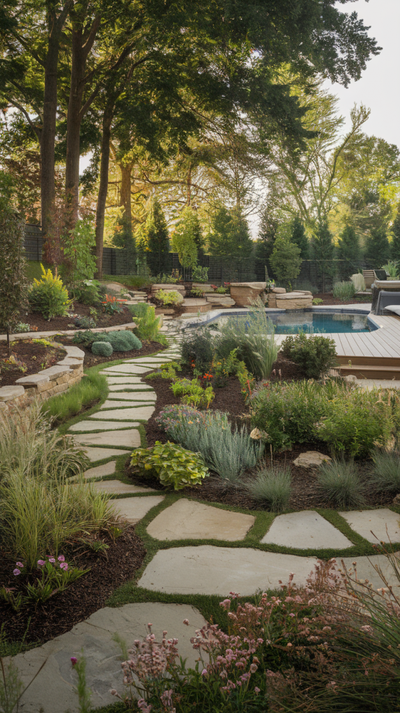 28 Pretty Backyard Oasis Ideas To Create Your Dream Outdoor Retreat in Designing Your Outdoor Oasis with a Monhegan Teak Sofa