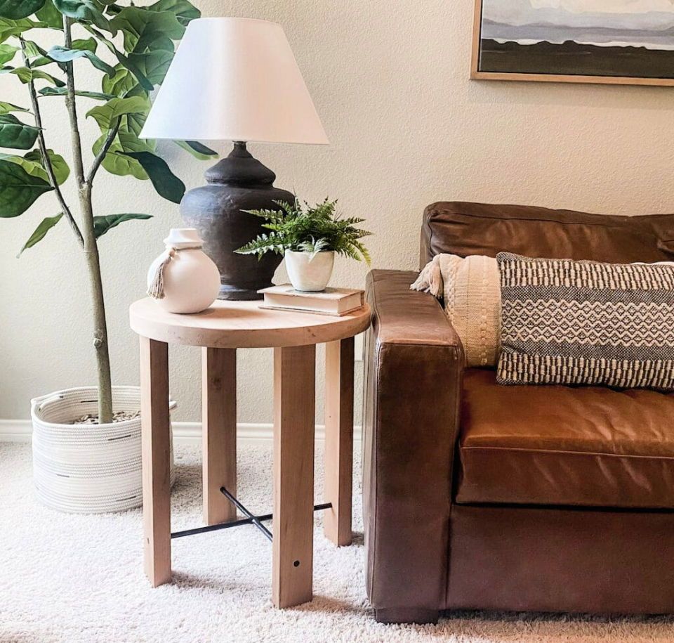 30 Cheap Diy Side Table Ideas And Plans regarding Styling Tips for Your Horizon 17" Side Table