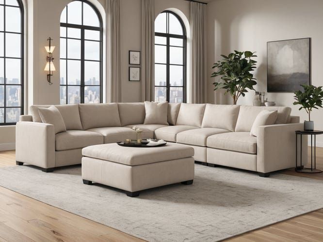 4 Piece Sectional Sectionals | By Timothy Robinson | Medium with