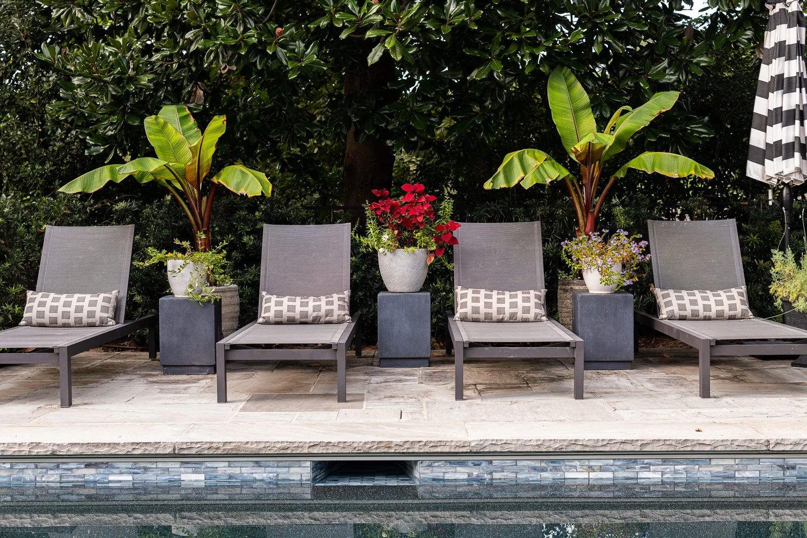 5 Tips For Designing Your Ideal Outdoor Oasis In Atlanta — Violet Marsh ... throughout Designing Your Outdoor Oasis with a Monhegan Teak Sofa
