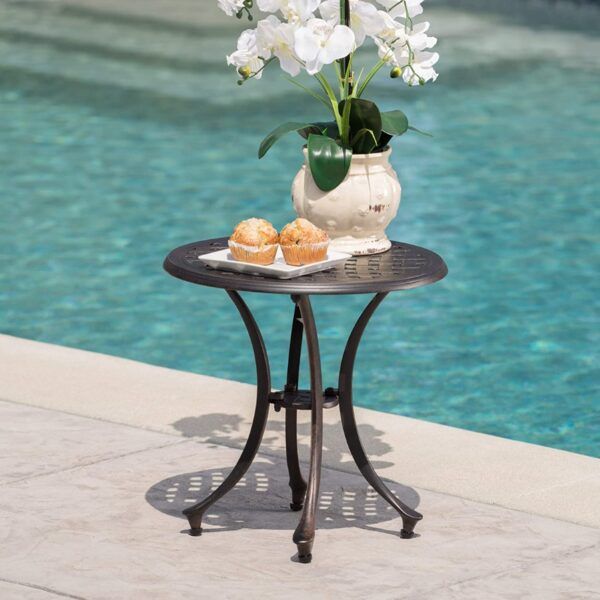 51 Outdoor Side Tables That Will Add Convenience To Your Outdoor ... with