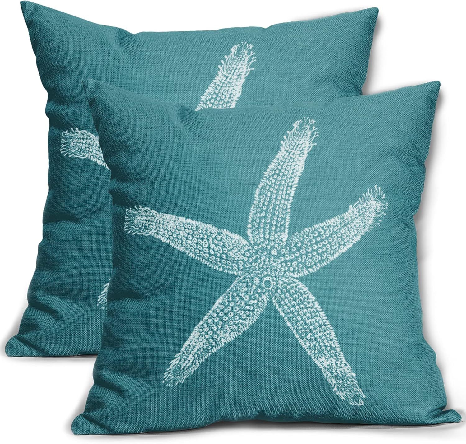 Amazon.com: Sweetshow Beach Pillow Covers 20X20 Inch Coastal Beachy ... inside