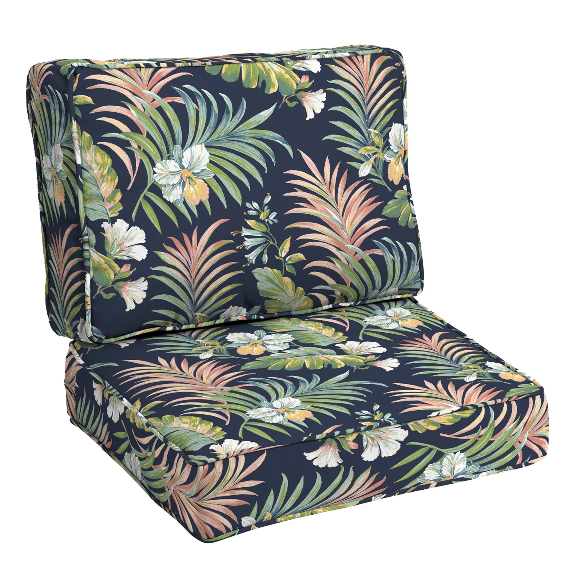 Arden Selections Modern Outdoor Deep Seating Cushion Set 24 X 24 ... with