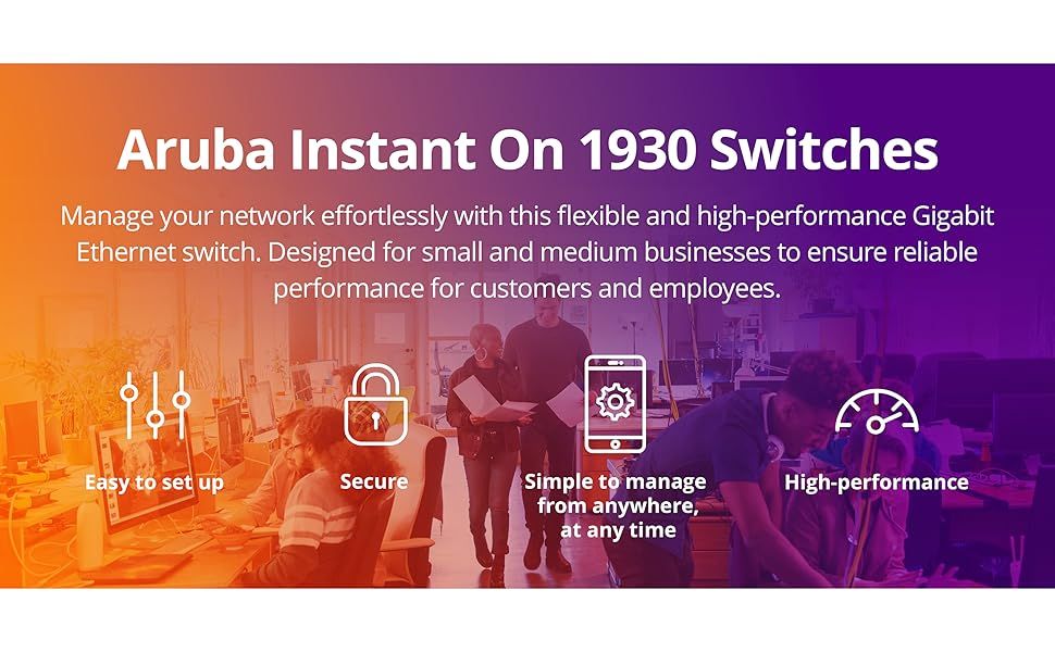 Aruba Instant On 1930 8-Port Gb Smart-Managed Layer 2+ Ethernet Switch ... with Inside Look at the Thumbprint Aruba Pillow's Performance Features