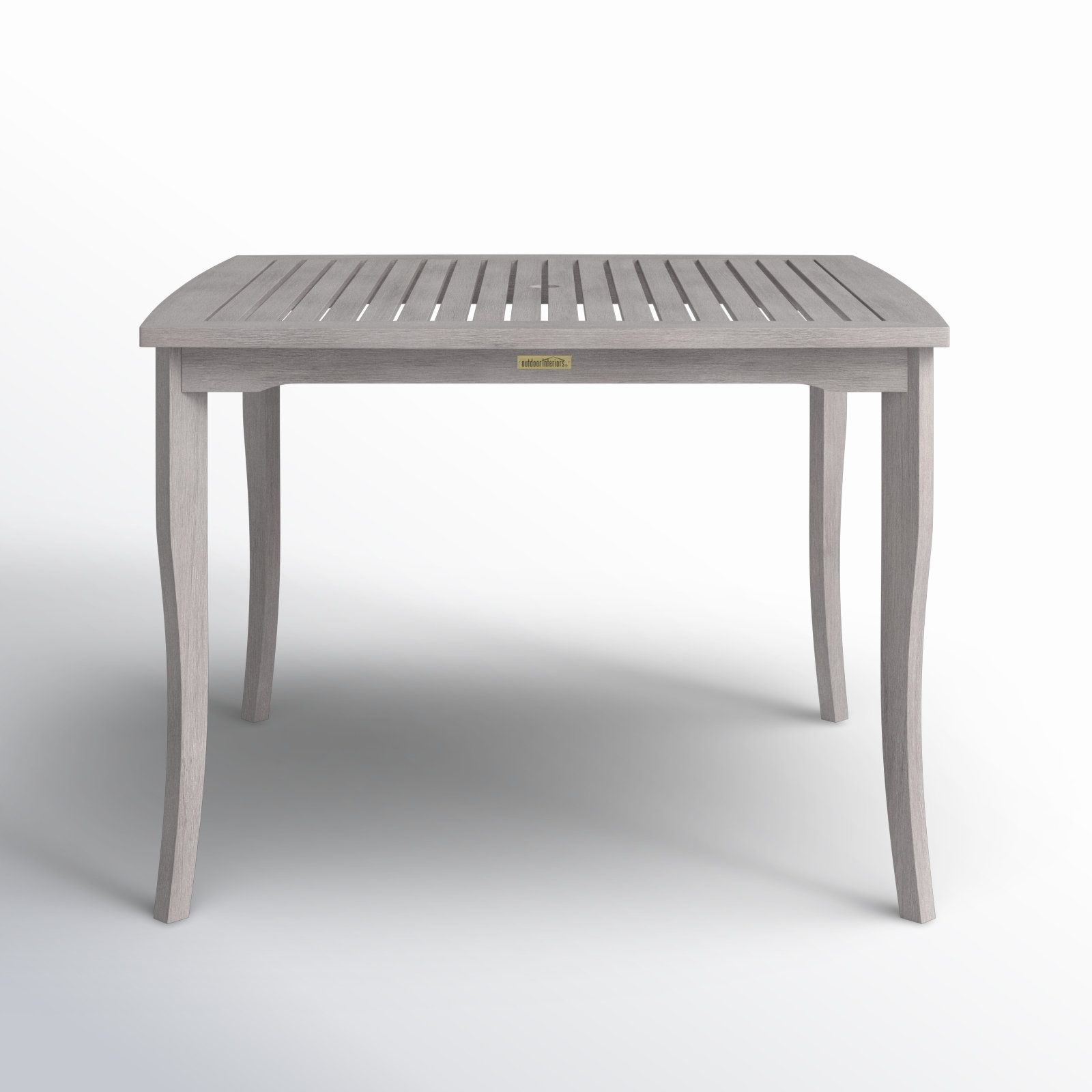 Birch Lane™ Fleur Gray-Wash Eucalyptus Outdoor Dining Table &amp;Amp; Reviews ... inside Exploring the Versatility of Gray Wash Eucalyptus End Tables