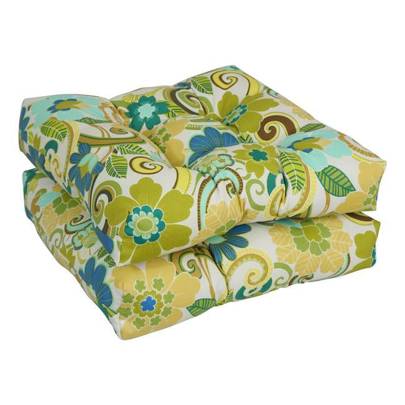 Blazing Needles 94005-2Ch-Reo-43 19 In. Squared Patterned Spun ... for