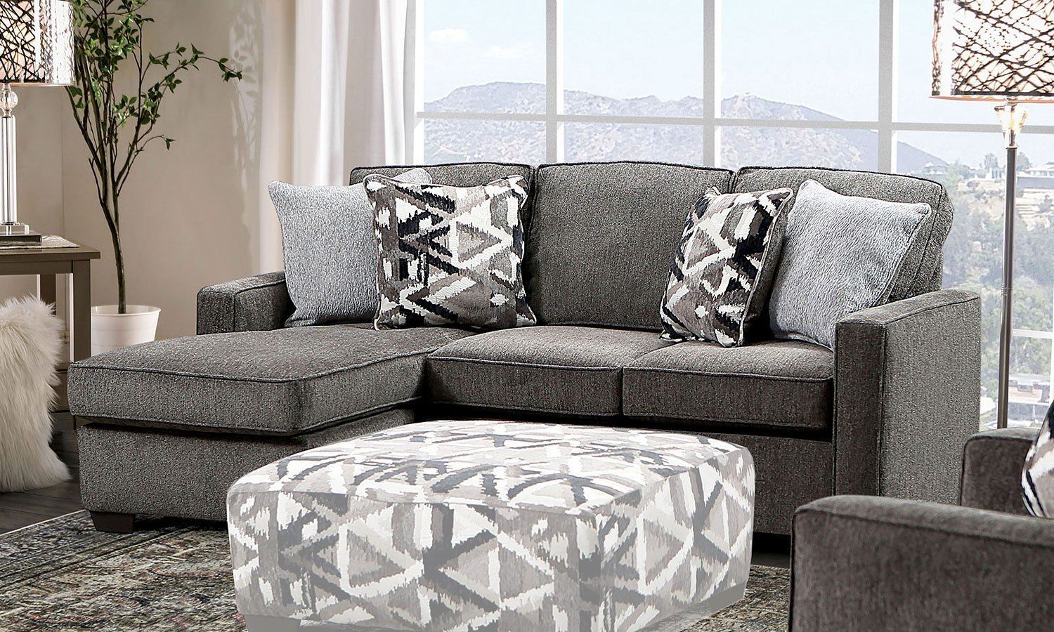 Brentwood Sectional By Furniture Of America | Furniturepick inside Your Questions Answered About the Brentwood Patio Chaise Sectional