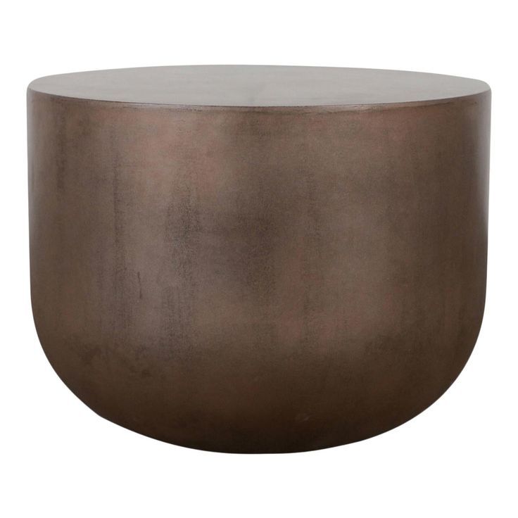 Choosing the Right Bronze Cement Drum Outdoor Side Table for Your Space