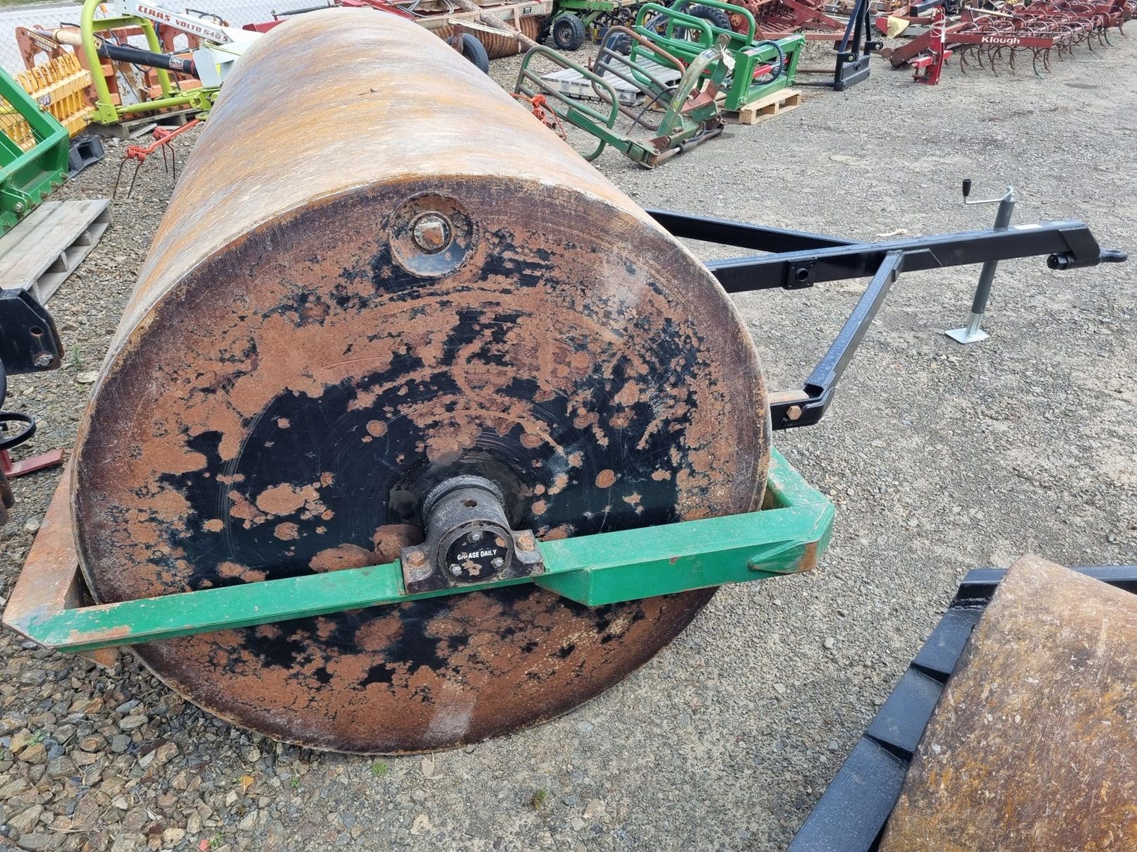 Burkhart Heavy Flat Field Roller - Mech Agriculture throughout