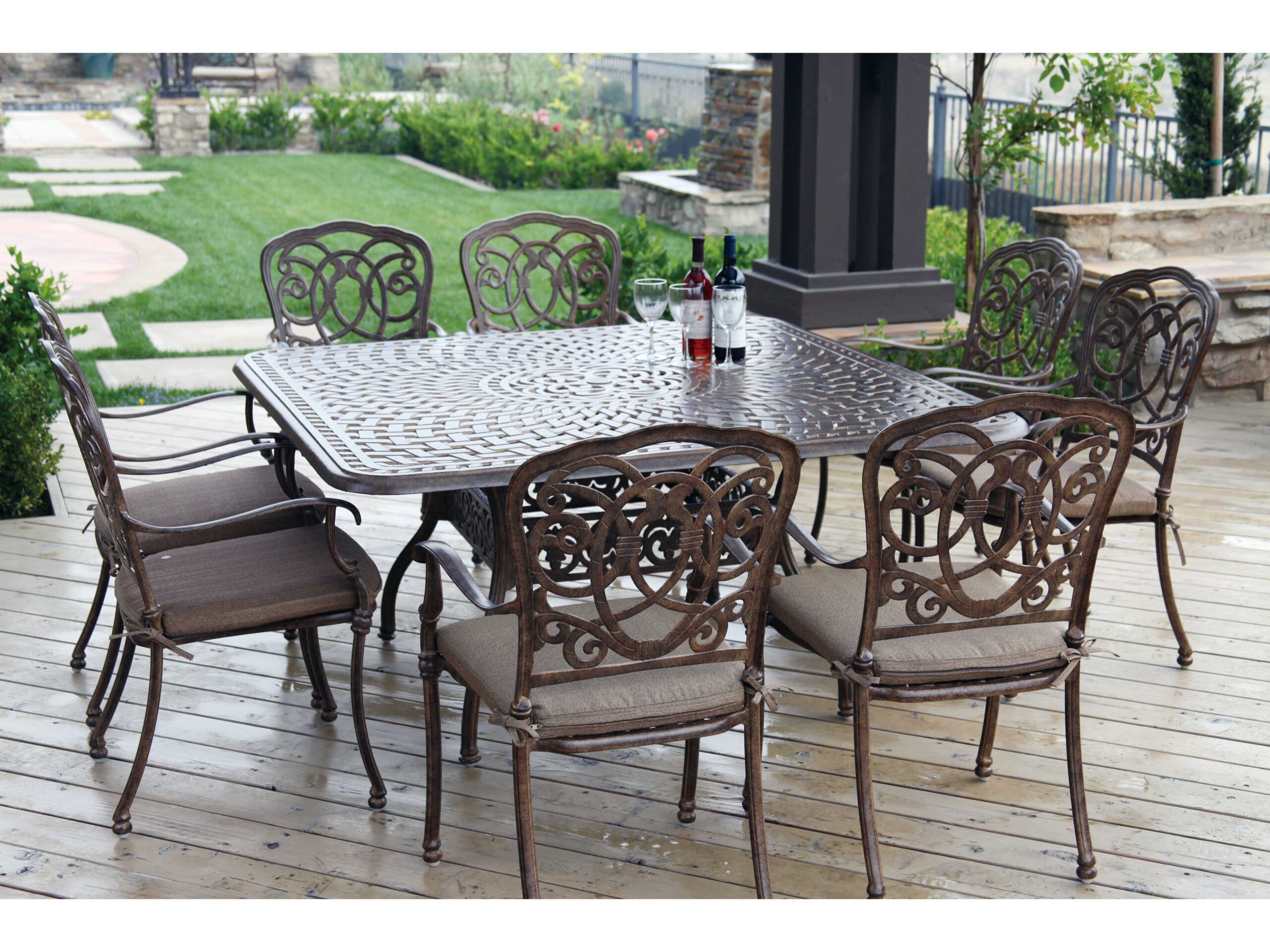 The Enduring Appeal of Aluminum Patio Furniture Lodge Tables in Espresso