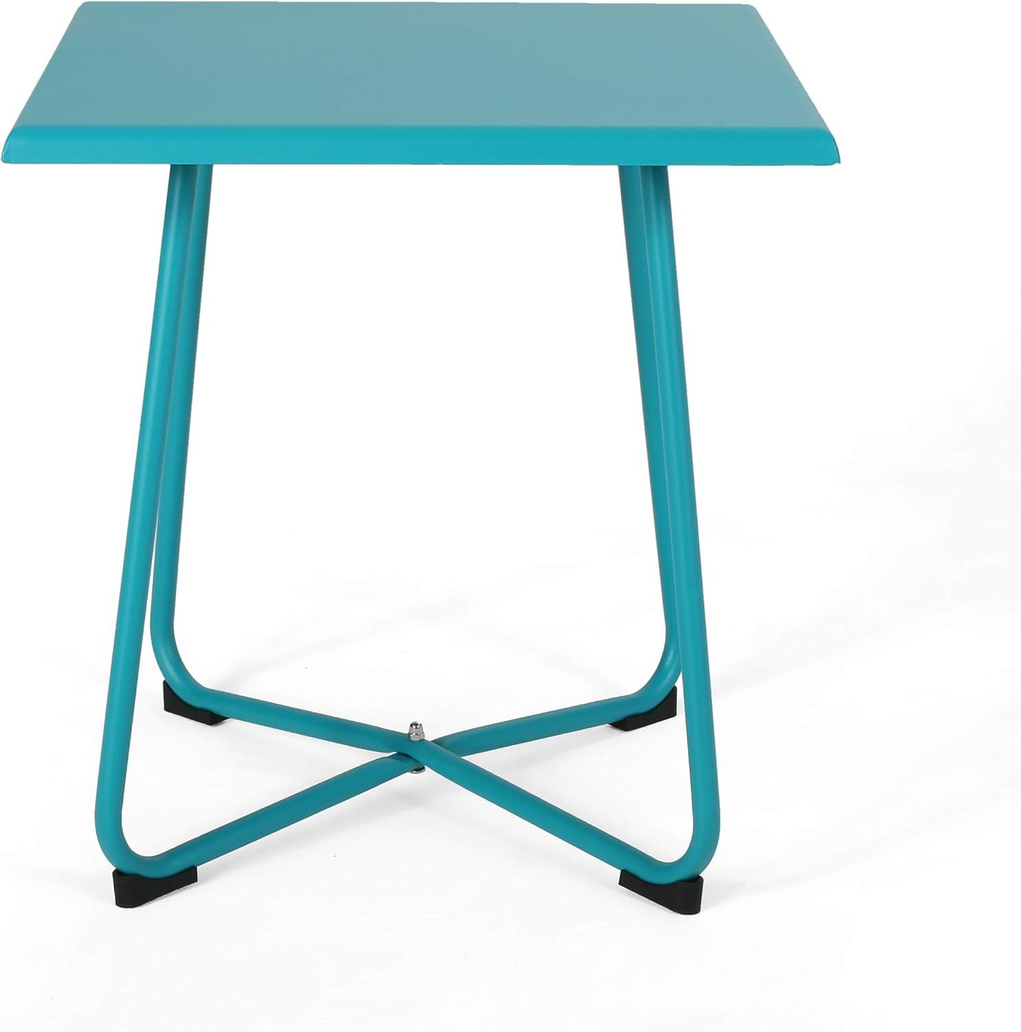 Christopher Knight Home Doris Outdoor – Mesa Auxiliar Moderna De 18 ... inside A Deep Dive into the Doris Outdoor Modern 18" Side Table With Steel Legs