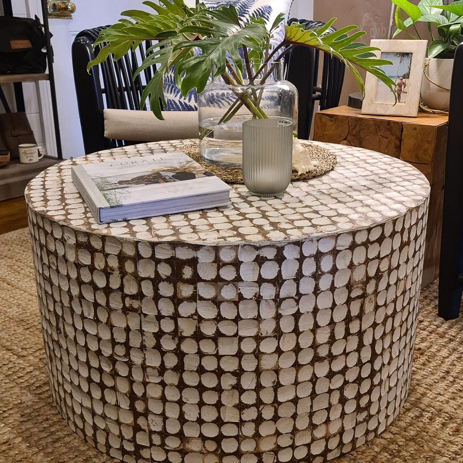 Coconut Coffee Table intended for Why the Adirondack Large Side Table in Coconut White is a Timeless Choice