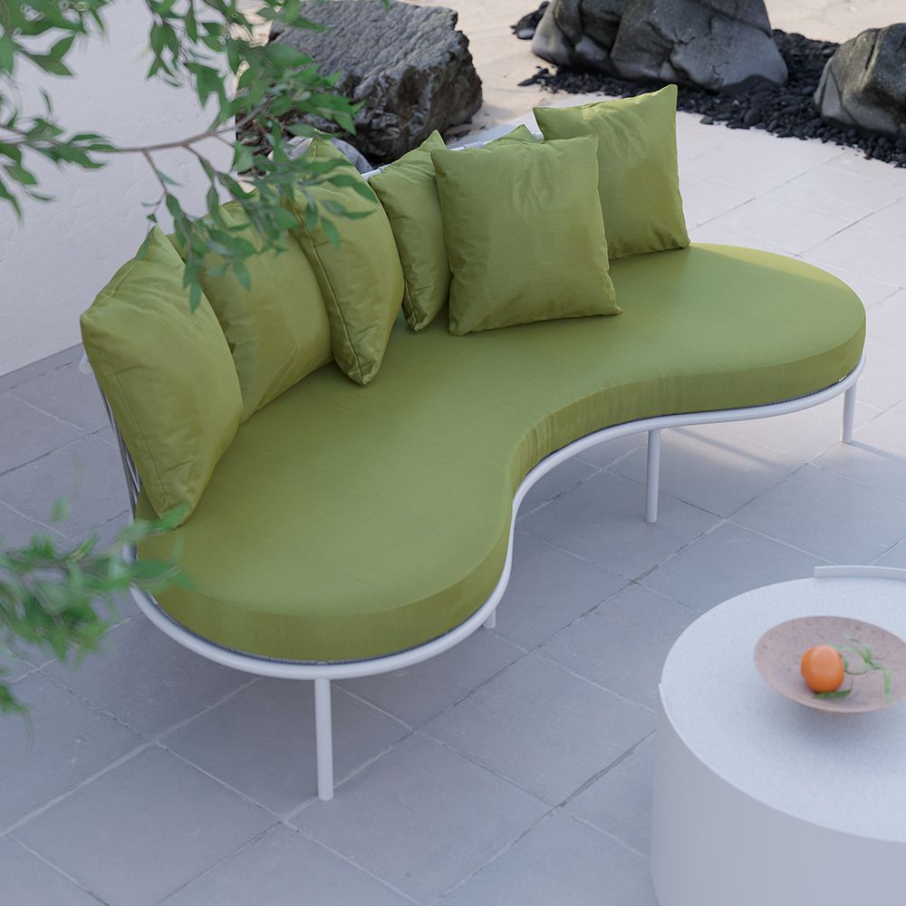 Create The Perfect Outdoor Gathering With This Outdoor Curved Sofa Set ... regarding Exploring the Spectrum Indigo Curved Outdoor Sofa's Modern Design