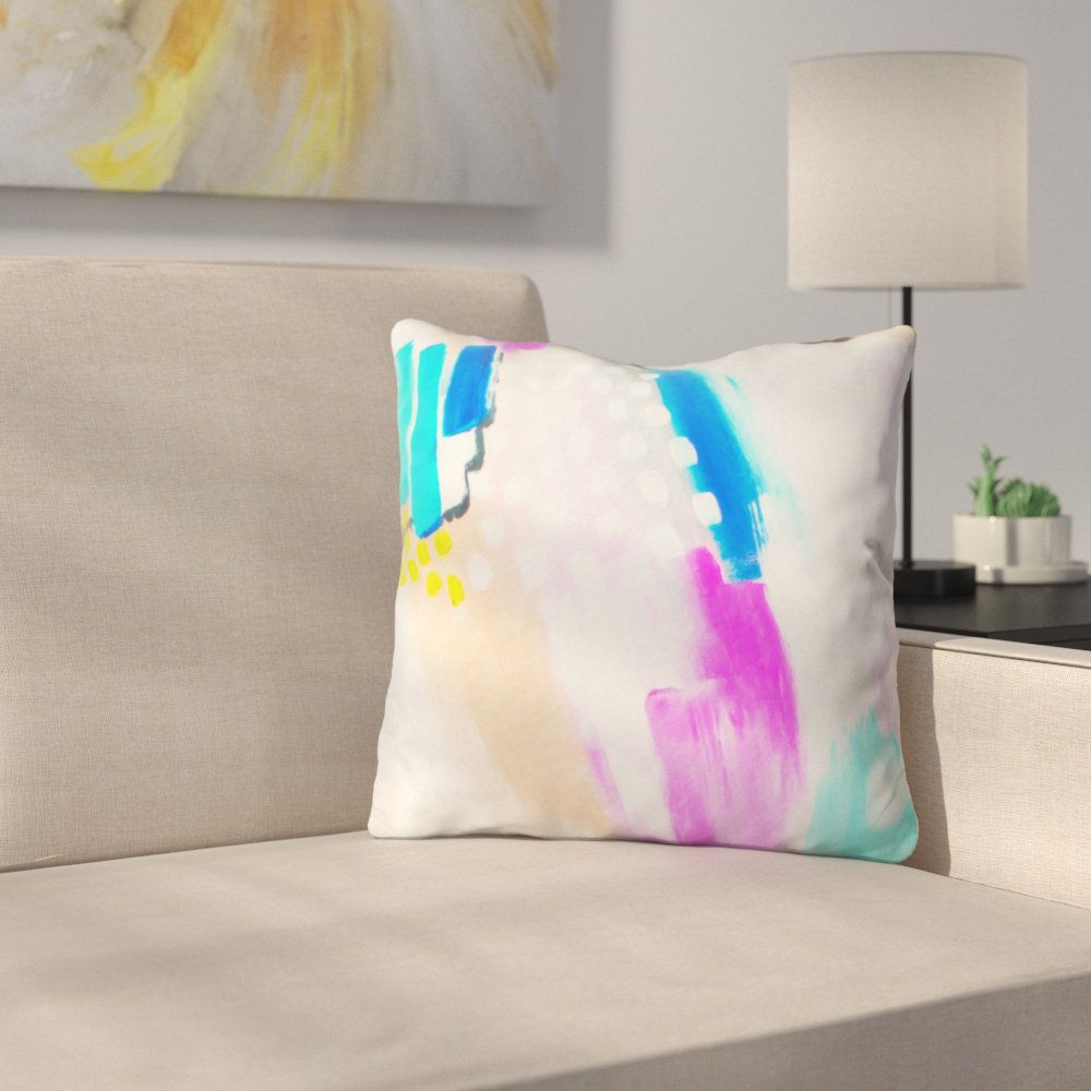 Deny Designs Laura Fedorowicz Throw Pillow | Wayfair regarding Understanding the Craftsmanship Behind the Laura Fedorowicz Greenery Outdoor Throw Pillow