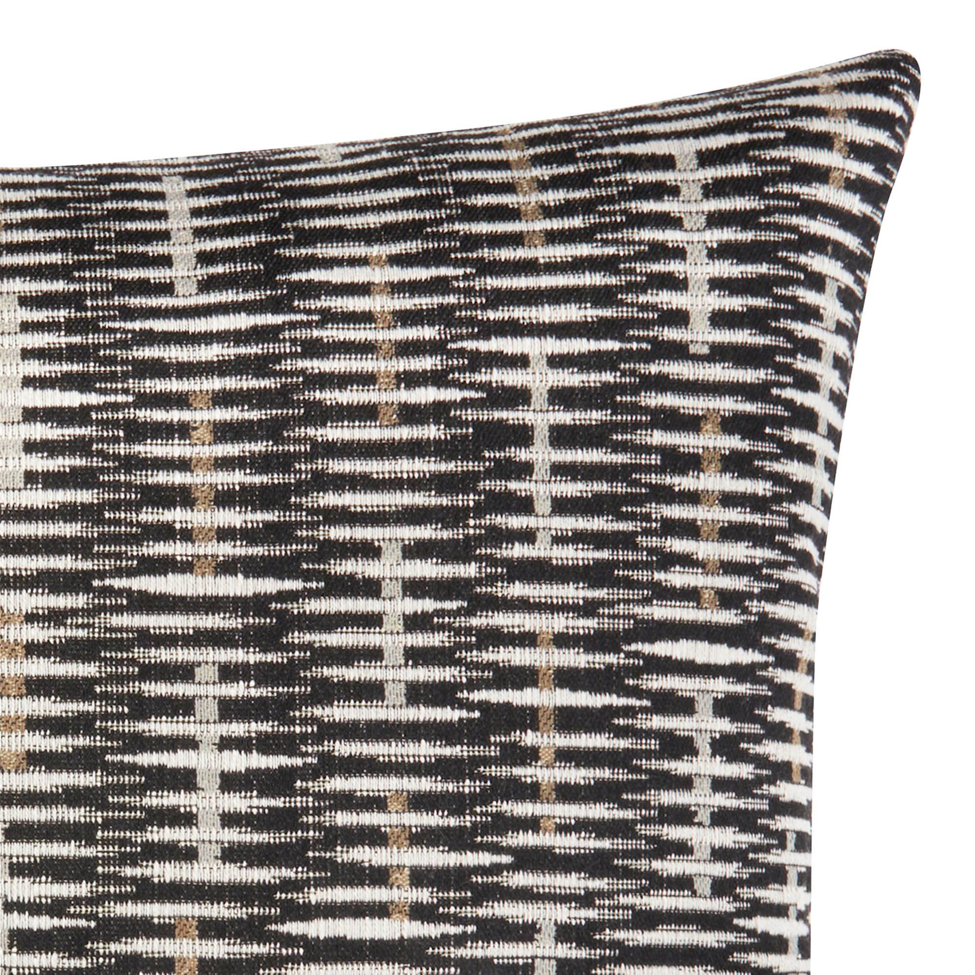 Elaine Smith 20" X 20" Intertwine Ebony Sunbrella Outdoor Pillow ... for Maximizing Your Comfort with the 12"x20" Intertwine Ebony Pillow