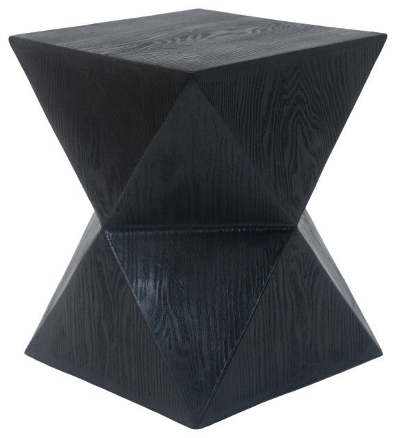 Gdf Studio Lightweight Concrete Side Table With Prismatic Symmetry ... for