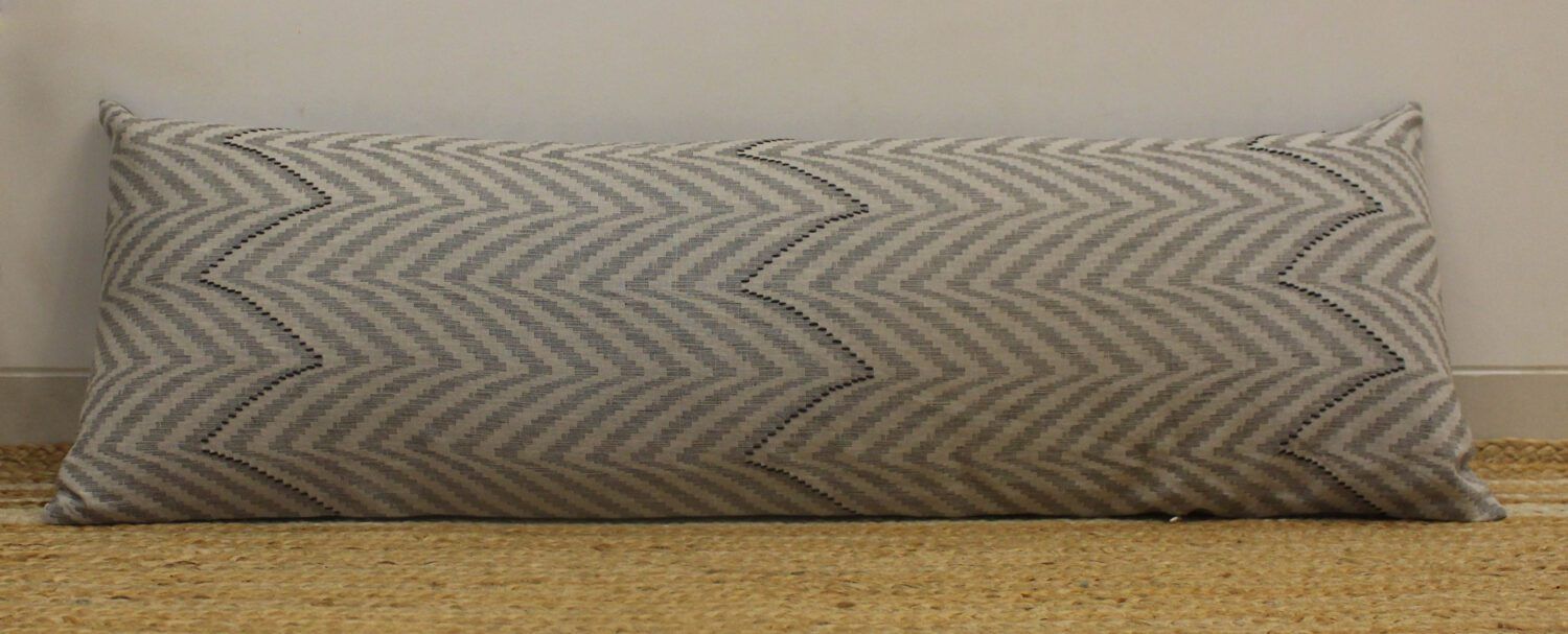 Grey Chevron Lumbar Cushion - Flawdesign pertaining to Decorating Tips Featuring Versatile Lumbar Cushions