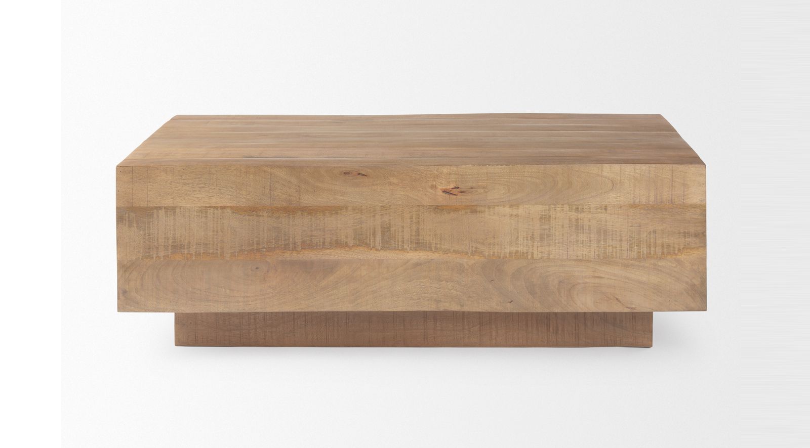 Hayden Coffee Table Rectangular Light Brown - Wood N Tassel Home within The Enduring Appeal of Brown Rectangular Coffee Tables in Living Room Design