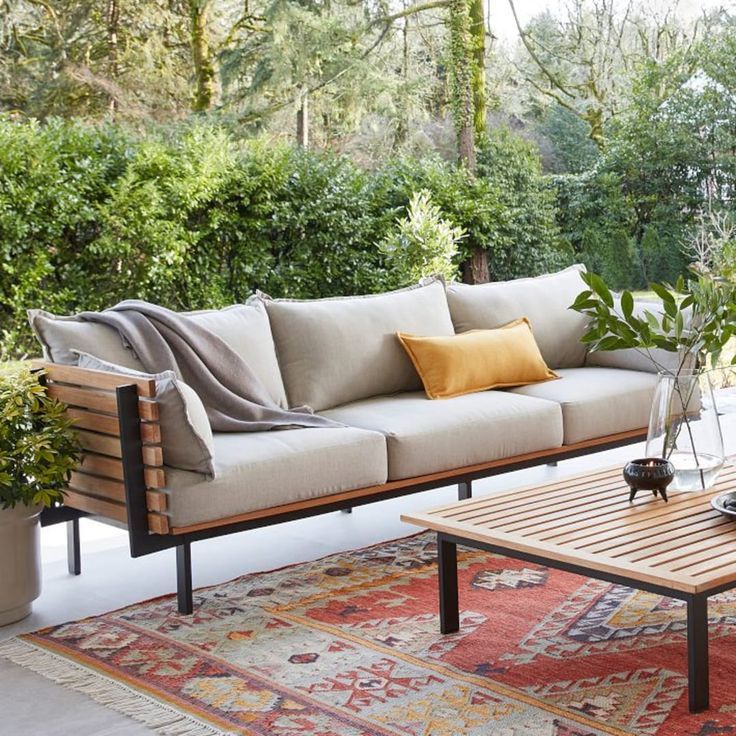 Jasper Teak Sectional Sofa | Modern Patio Furniture, Outdoor Sectional ... with Unpacking the Comfort and Style of the Gray Cypress Teak Sectional for Your Patio