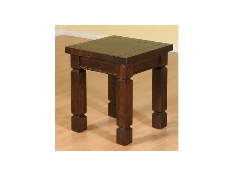 Kona End Table (Maple) - Sahara Furniture Manufacturing with