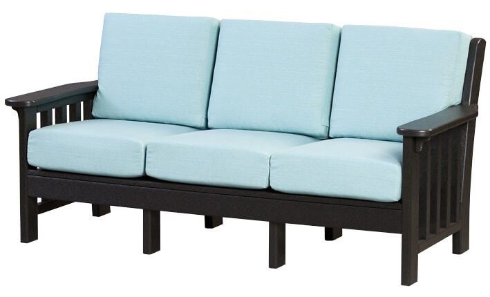La Jolla Outdoor Sofa - Countryside Amish Furniture with regard to Maintaining Your La Jolla Spectrum Carbon Sofa for Lasting Outdoor Comfort