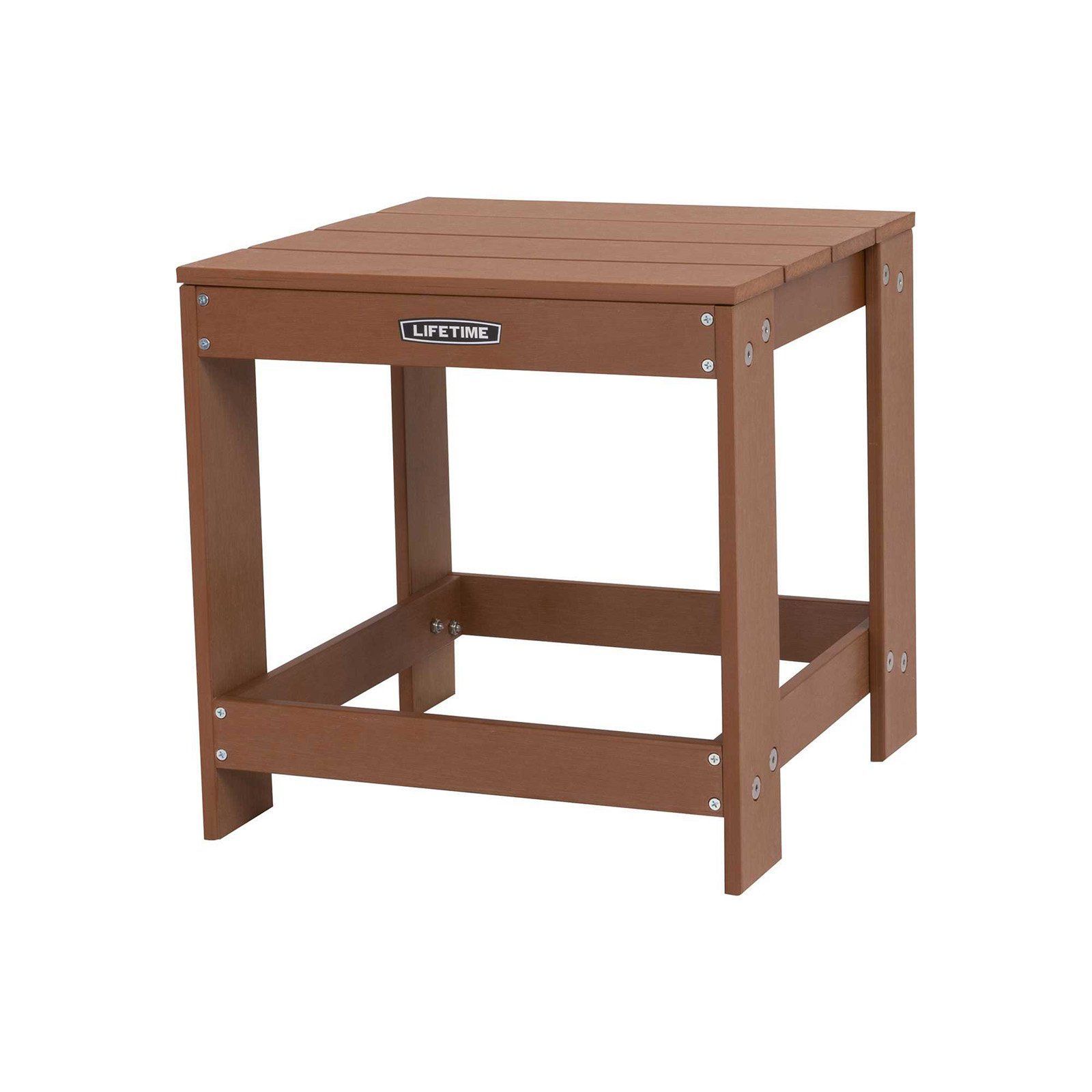 Lifetime Adirondack End Table | Adirondack Table, End Tables, Round ... with regard to
