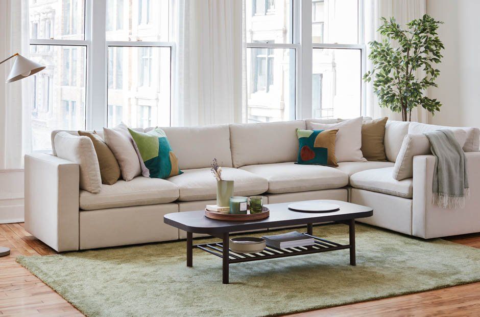 Maximizing Comfort And Style: L-Sectionals For Your Living Room ... inside