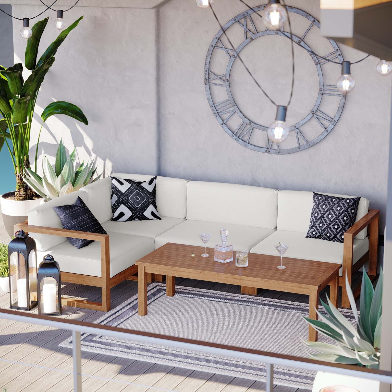 Caring for Your Modway Upland Teak Sectional Maintaining That Natural Beauty