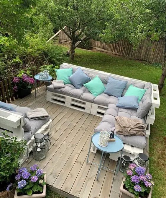 Outdoor Pallet Sofa Ideas: Easy Diy Patio &amp;Amp; Garden Furniture in
