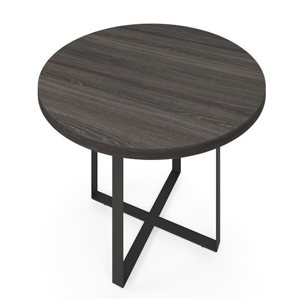 Palisades Industrial Round Table | 42"D X 29"H throughout From Our Expert What You Need to Know About the Palisades Round Outdoor End Table