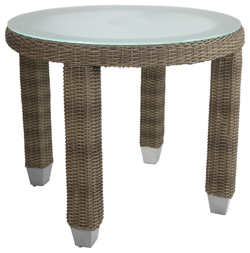 From Our Expert What You Need to Know About the Palisades Round Outdoor End Table