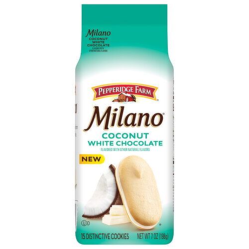 Pepperidge Farm Cookies, Distinctive, Coconut White Chocolate - Super 1 ... throughout