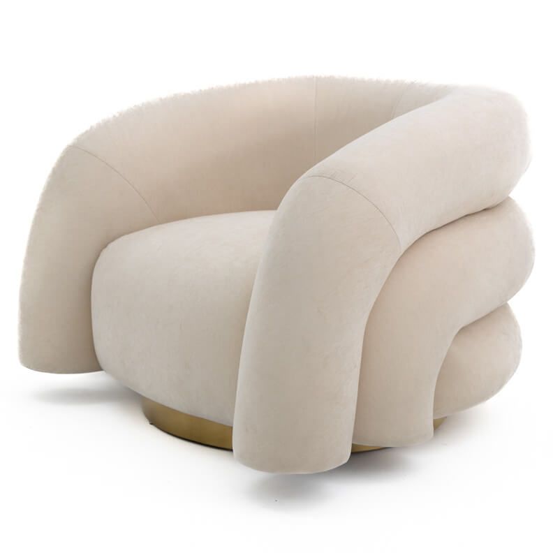 Pompeii Lounge Chair, Beige | Town &amp;Amp; Country Event Rentals intended for The Enduring Charm of Pompeii Red Chaise Lounge Cushions