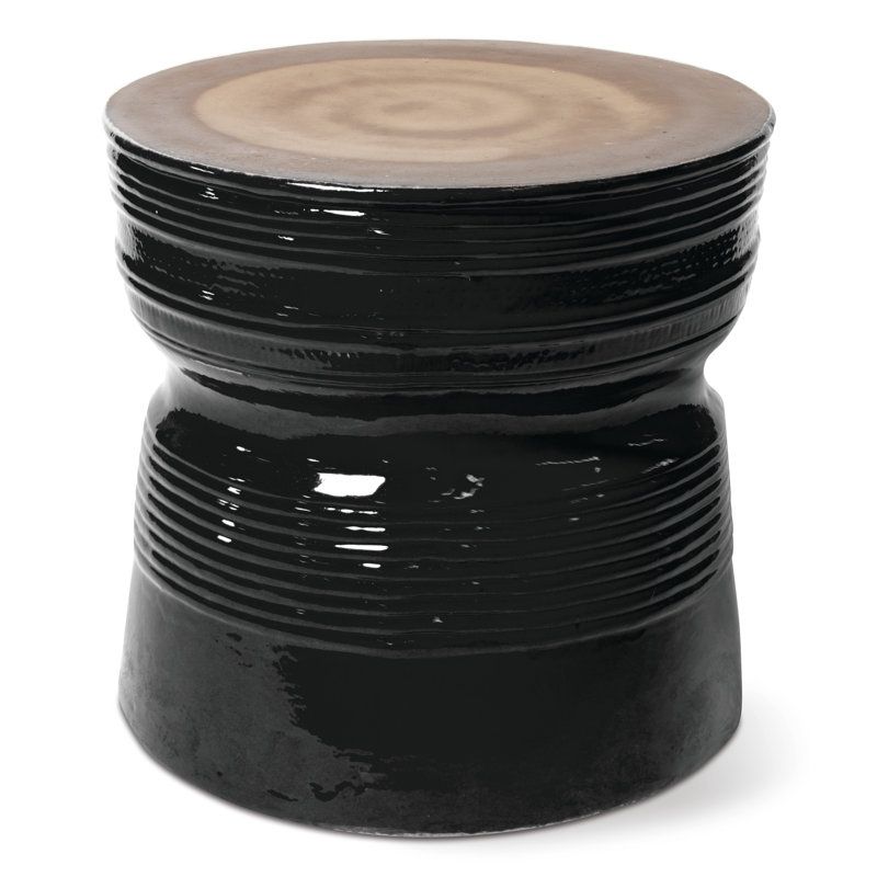 Seasonalliving Ancaris Ceramic Side Table | Wayfair for