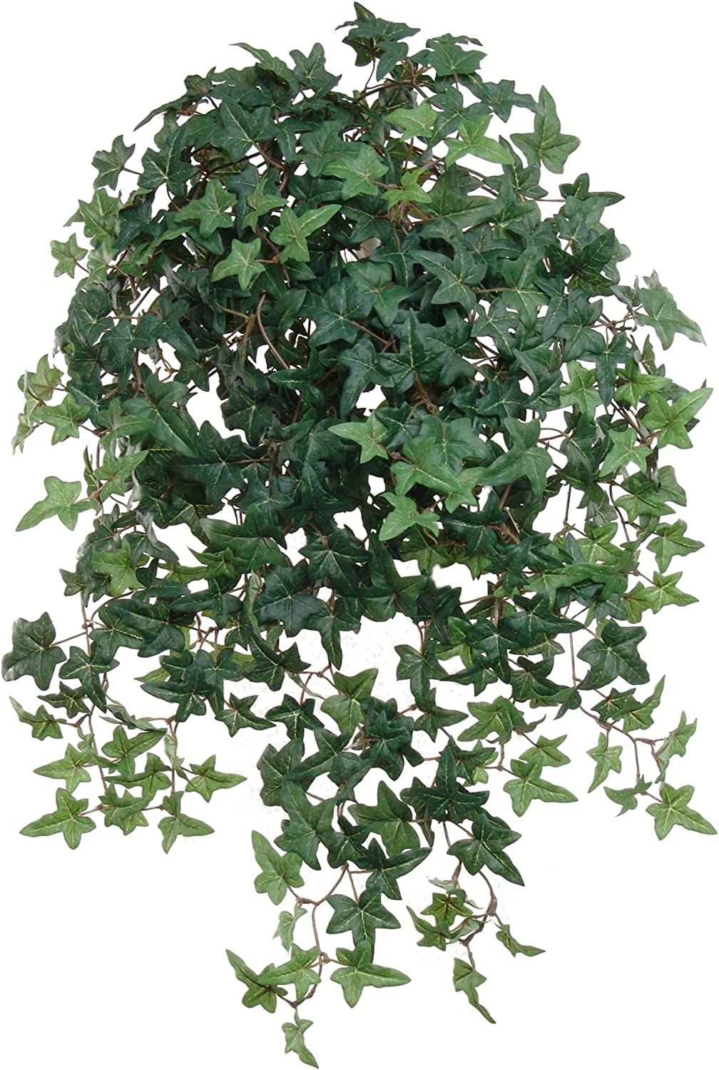 Set Of 2: Hanging English Ivy Bushes With 450 Lifelike Silk Leaves | 27 ... intended for