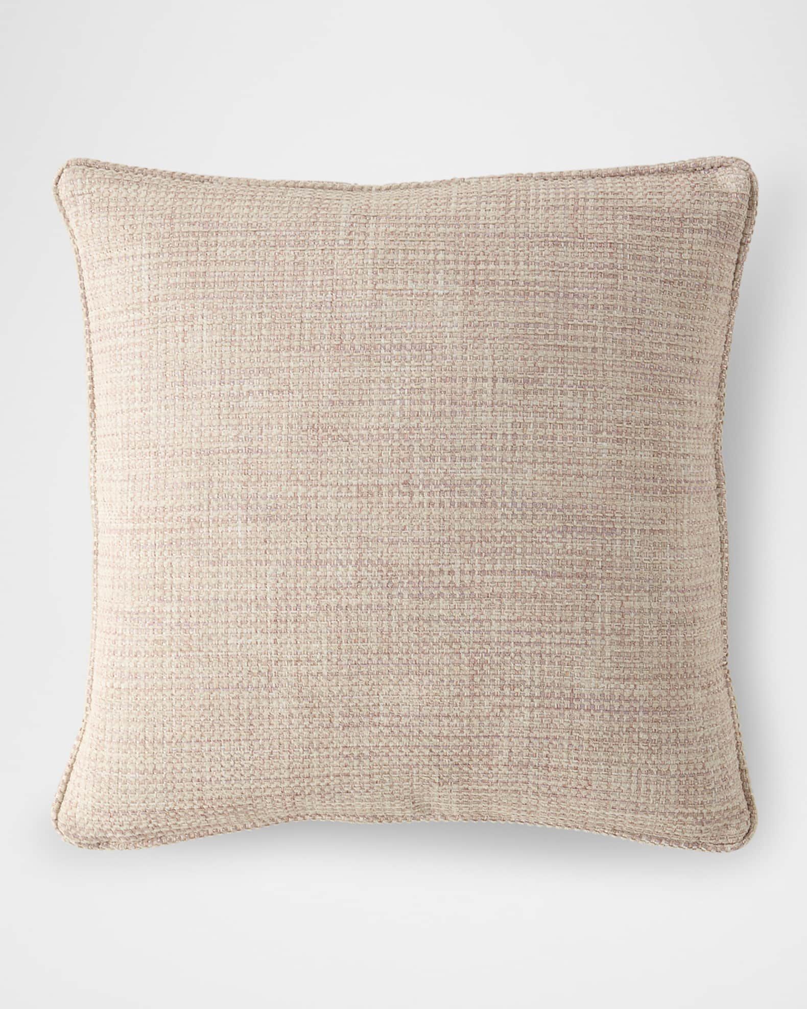 Sherry Kline Home Willow Basketweave Pillow, 20" Square | Horchow for Caring for Your Basketweave Tuscan Pillow for Lasting Beauty