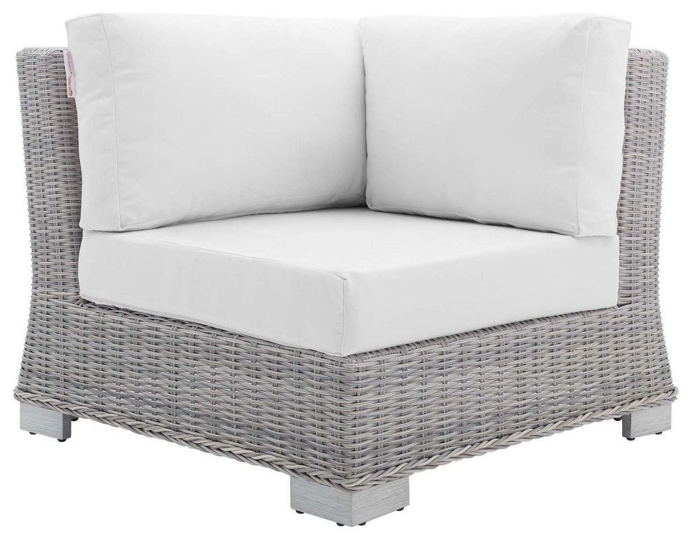 Discovering the Perfect Gray Sunbrella Rattan Corner Sofa for Your Patio