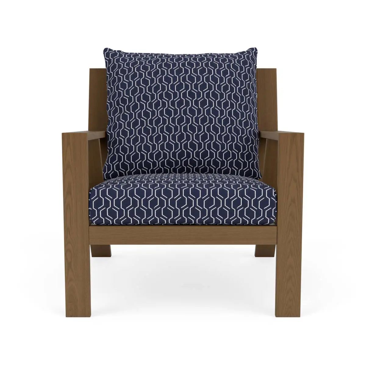 Sunbrella Adaptation Indigo Indoor/Outdoor Fabric | Authenteak pertaining to The Craftsmanship Behind the Bristol Spectrum Indigo Sunbrella Outdoor Sofa