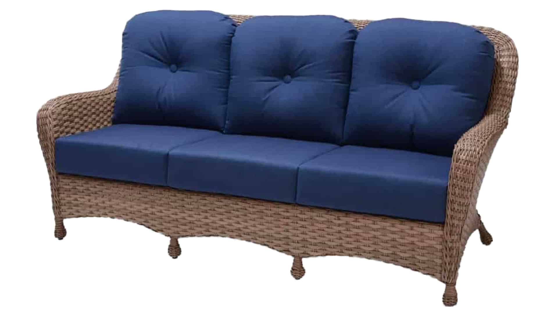 Sunbrella Outdoor Sofa Cushions | Cabinets Matttroy throughout The Craftsmanship Behind the Bristol Spectrum Indigo Sunbrella Outdoor Sofa