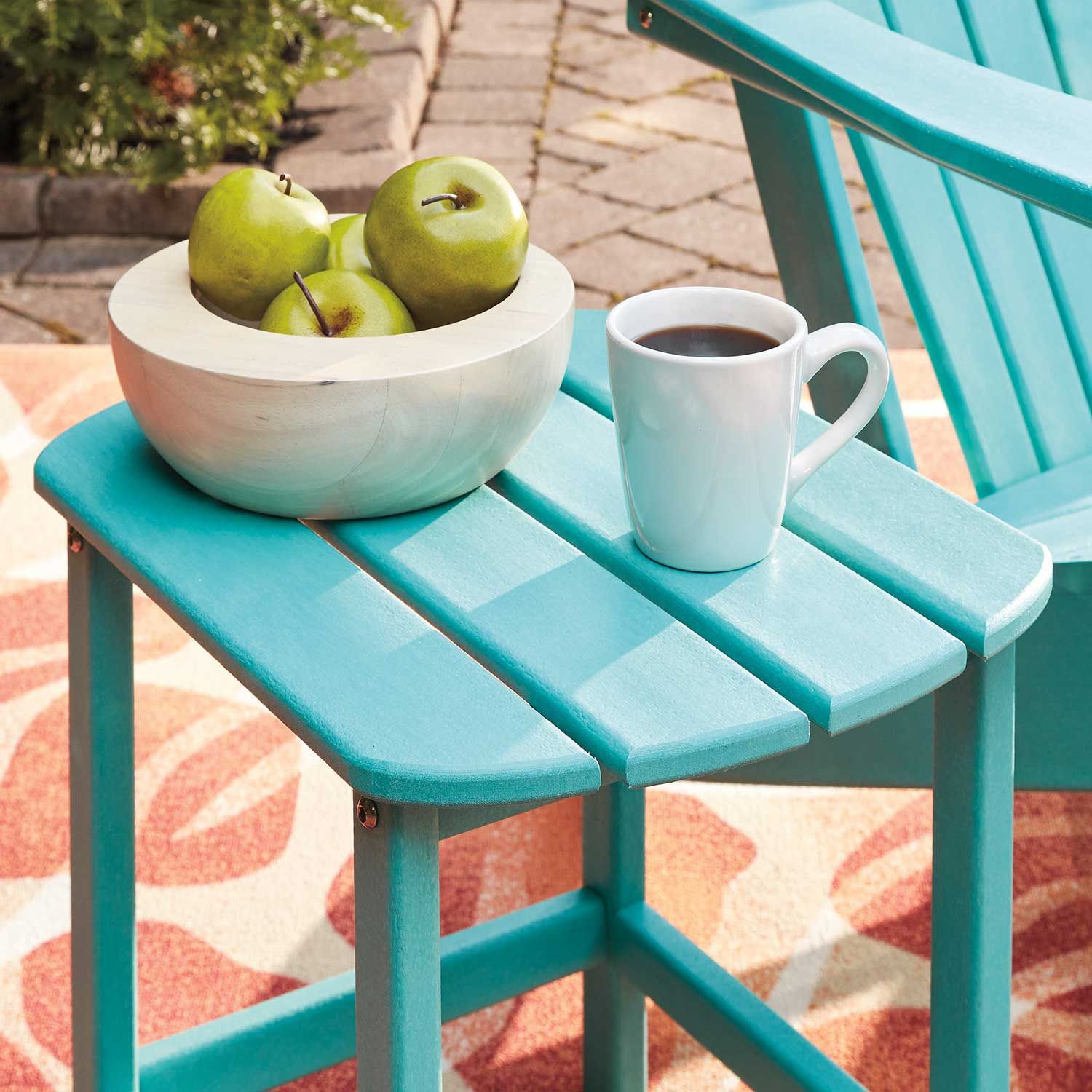 Sundown Treasure Turquoise End Table - Ashley Furniture | Afw.com with regard to