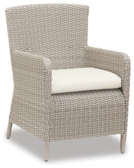 Sunset West Manhattan Dining Chair With Cushions - Tropical - Outdoor ... for