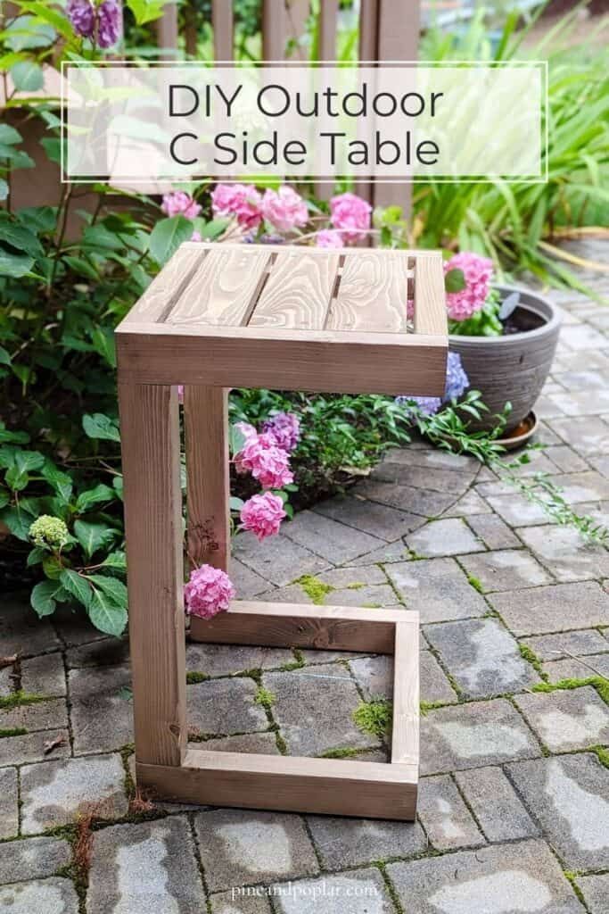 The Best Diy Outdoor Furniture Build Plans throughout Caring for Your Warm Gray Outdoor End Table Essential Tips