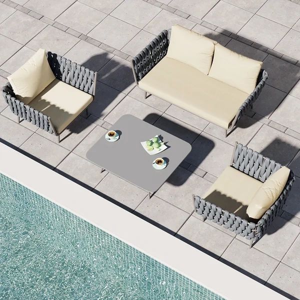 Transform Your Patio With Stylish And Functional Outdoor Furniture ... in Transforming Your Patio with the Stylish Sunbrella Foster Outdoor Cushion Set