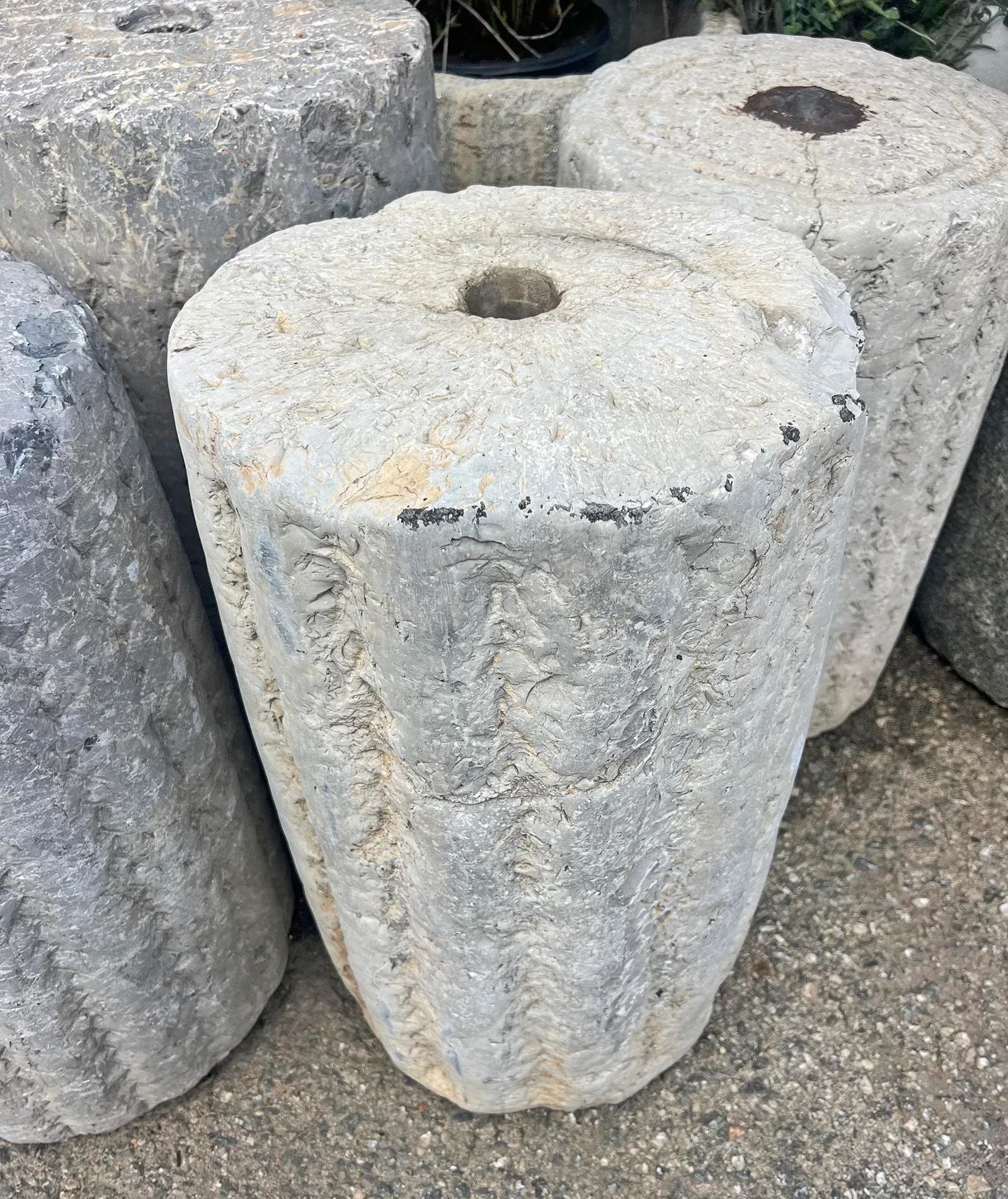 Vintage Mongolian Stone Field Roller | Chairish with Practical Insights for Valuing a Consigned Vintage Mongolian Stone Field Roller 2