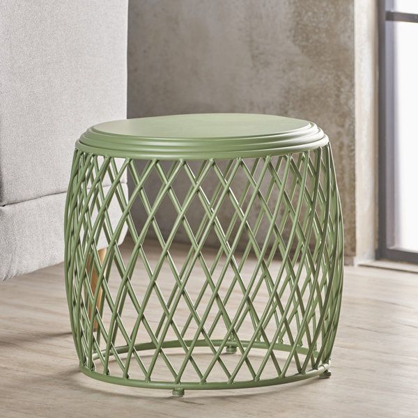Wrought Studio Milano End Table &amp;Amp; Reviews | Wayfair regarding How the Milano End Table Elevates Your Living Space