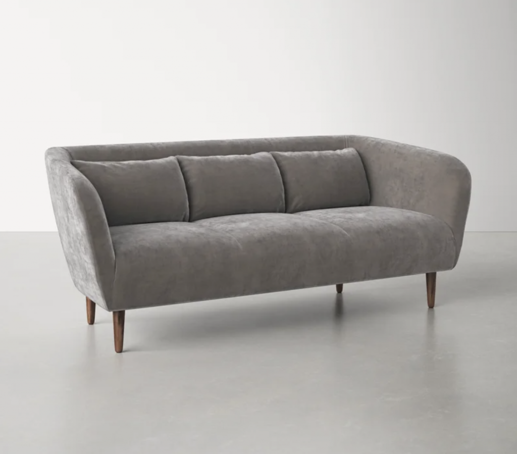 Aria Sofa - Violet Vintage Rentals regarding Expert Tips for Maintaining the Beauty of Your Aria Sofa Grey